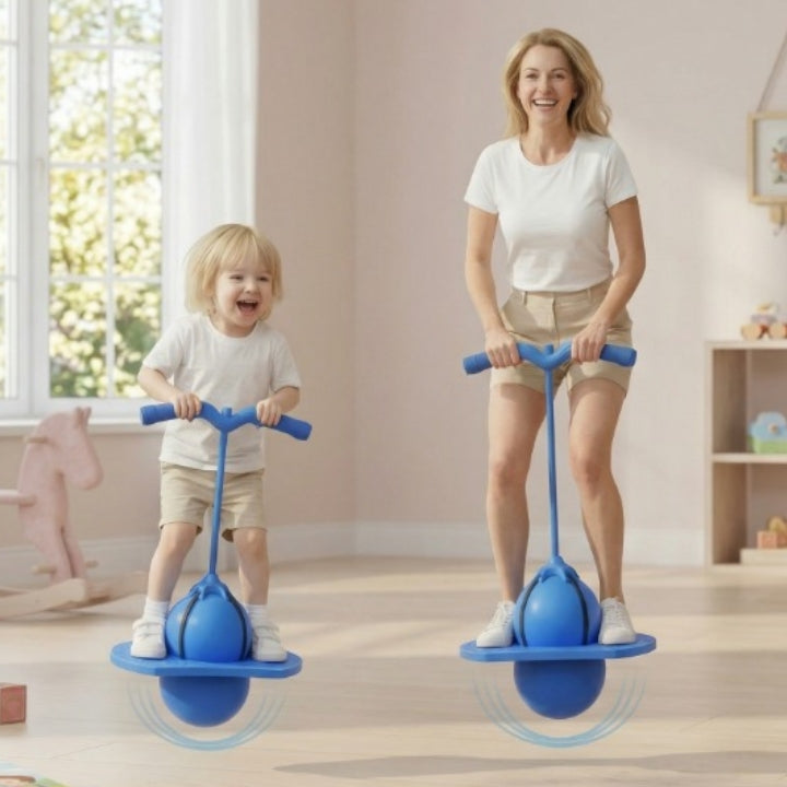 Balance Ball Trainer with Handles for Coordination and Core Stability