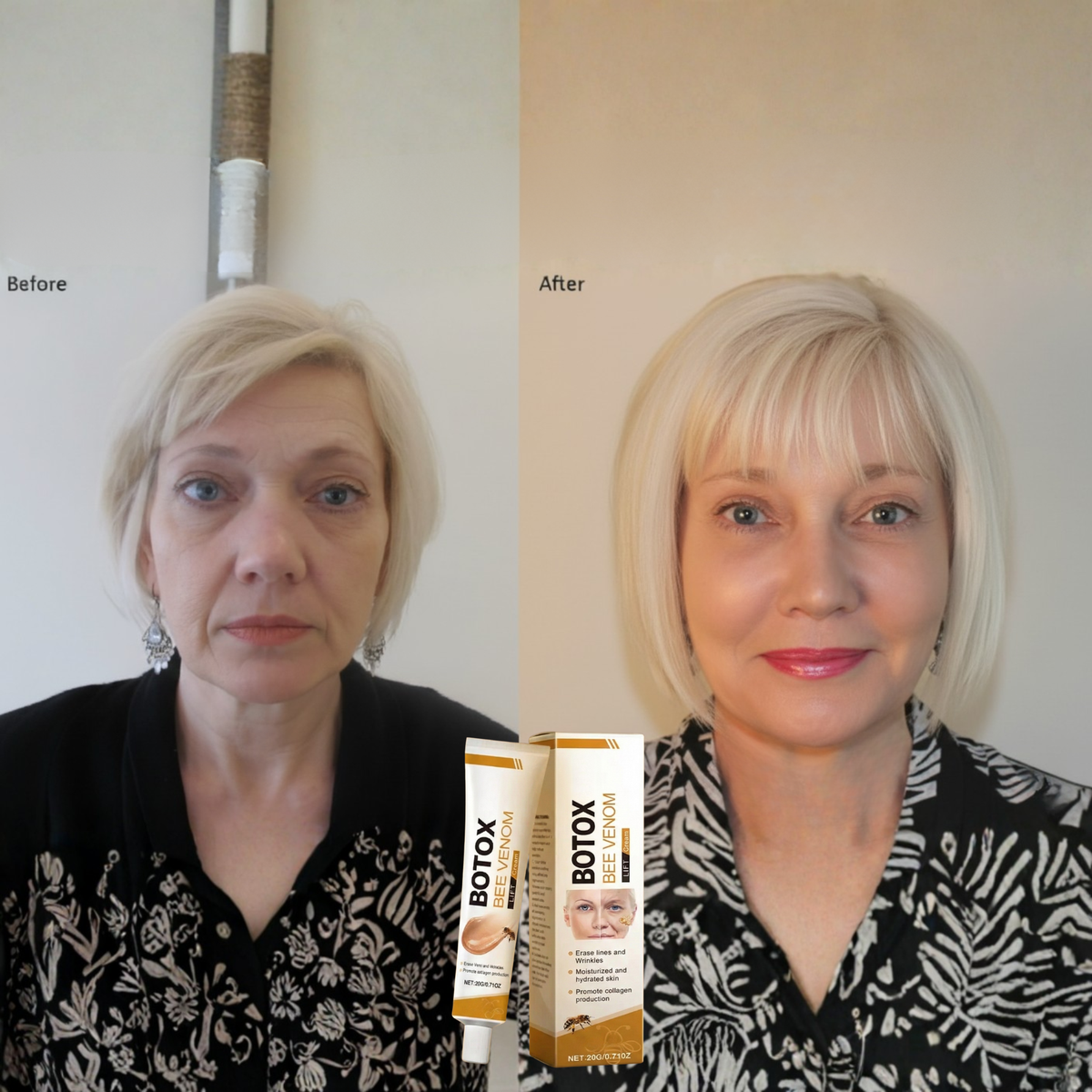 Bee Venom Face Cream for Firming and Wrinkle Smoothing – 20g