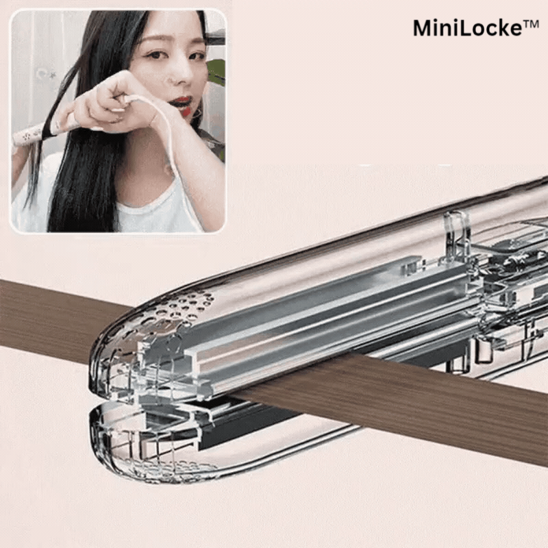 MiniLocke™ Compact Curling Iron for Curls & Straightening [50% Discount]