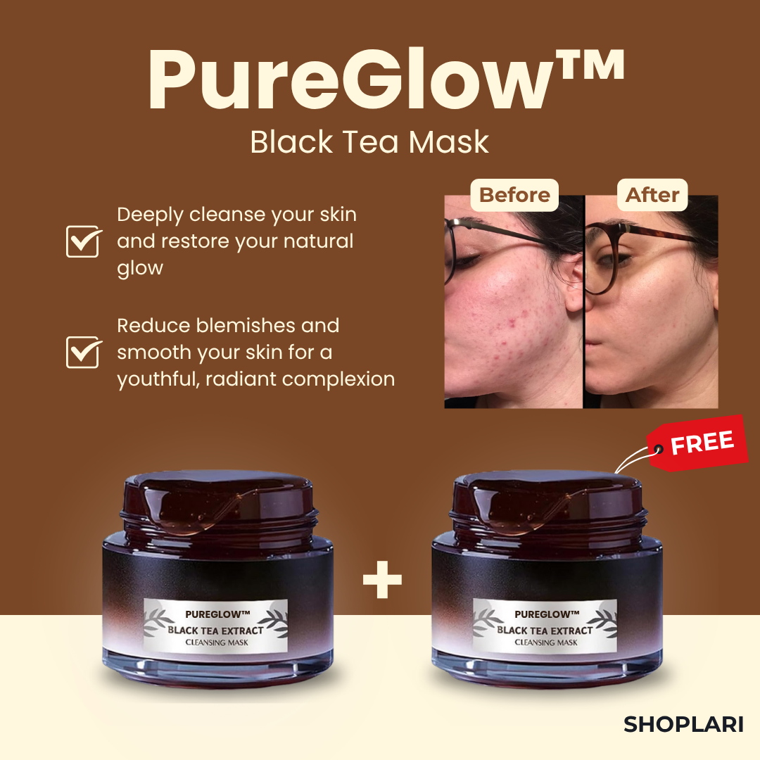 Black Tea Mask | Deep Pore Cleansing | Radiant Glow