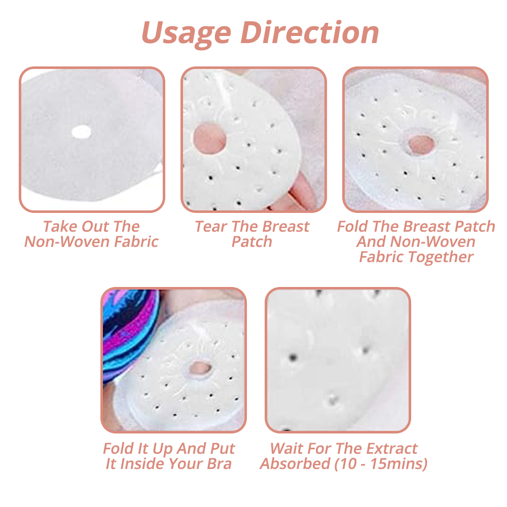 Breast Lift Patch | Natural Firming Support | Discreet Wear | PlumpAmore