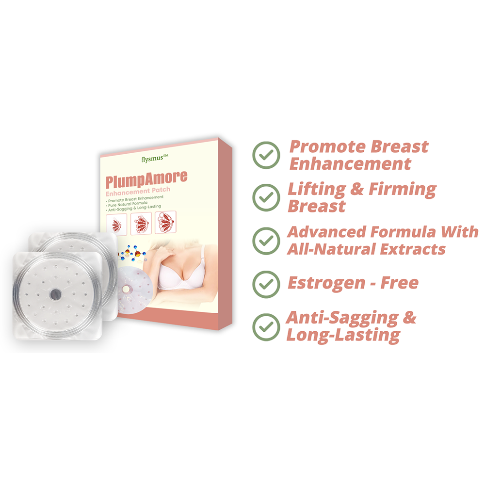 Breast Lift Patch | Natural Firming Support | Discreet Wear | PlumpAmore