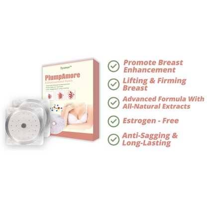 Breast Lift Patch | Natural Firming Support | Discreet Wear | PlumpAmore