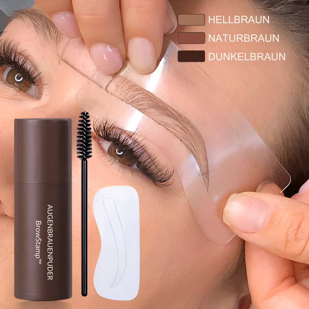 BrowStamp™ – Perfect eyebrow stamping styling set for effortlessly defined eyebrows [50% Off]