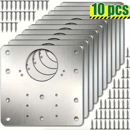 HingePlate – Hinge Repair Plate for Quick Furniture Repairs | 5 + 5 Free