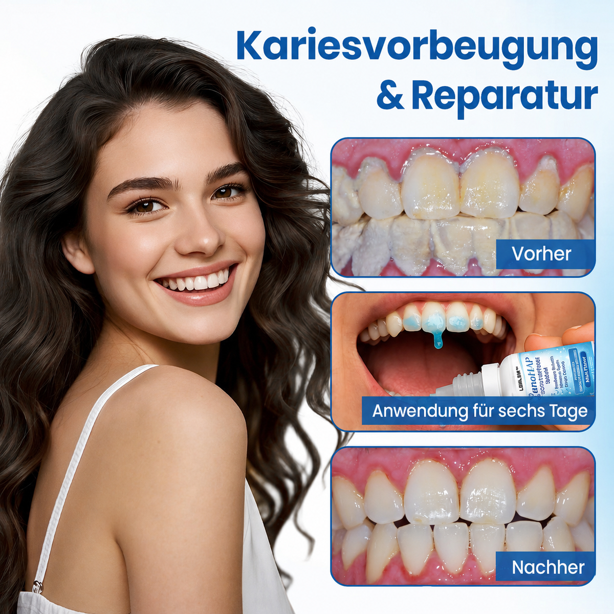 Nano-Hydroxyapatite Tooth Enamel Serum for Sensitive Teeth