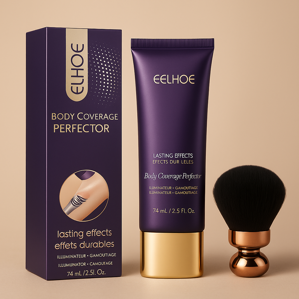Waterproof Full Coverage Body Foundation – Buildable Concealer for Scars &