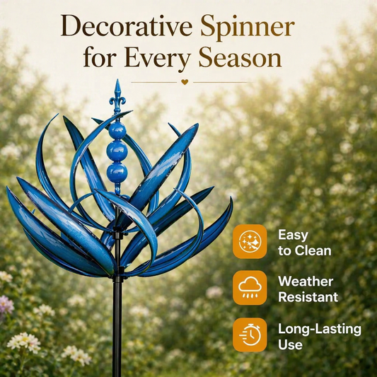 WindBloom – Elegant Garden Decoration with Fascinating Wind Rotation [50% Off]