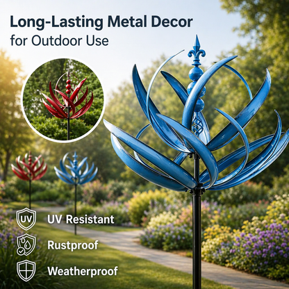 WindBloom – Elegant Garden Decoration with Fascinating Wind Rotation [50% Off]