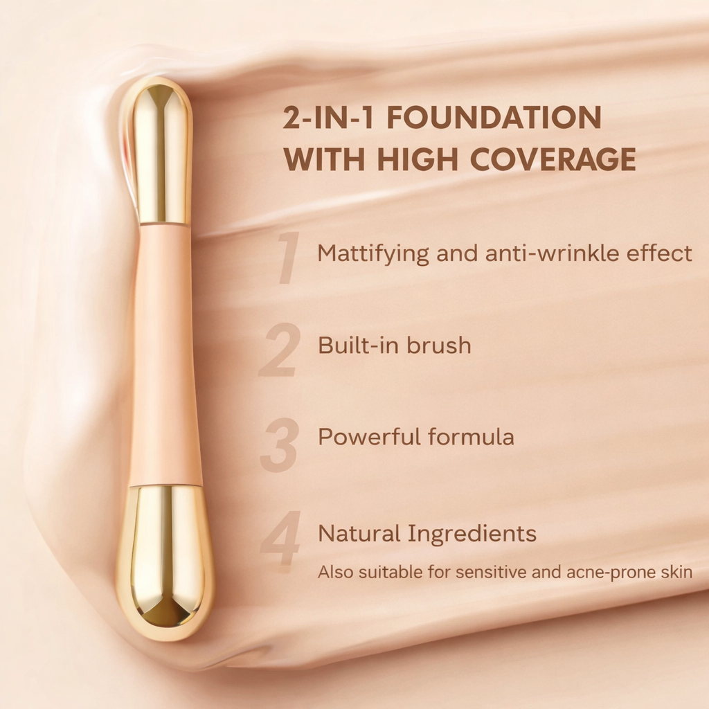 Foundation Stick | Wrinkle-smoothing 2-in-1 coverage | PerfectBlend
