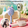 Cordless Spray Hair Brush with Mist Function for Detangling and Styling
