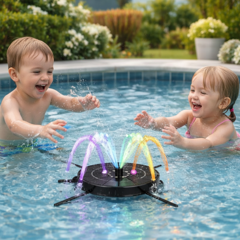 Interactive Baby Bath Fountain Toy with Automatic Water Jets