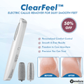 Electric Callus Remover for Feet with 3 Speed Settings & LED Light