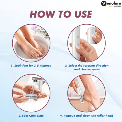 ClearFeel™ – Electric Callus Remover for Silky Smooth Feet & Boosted Confidence [50% Off]
