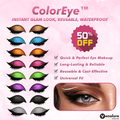 Reusable Peel & Stick Eye Makeup Stickers – Waterproof Instant Glam Look