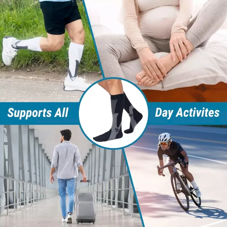 Compression Socks | Reduce Swelling & Pain | Boost Circulation | Daily Leg Support | VitaSole