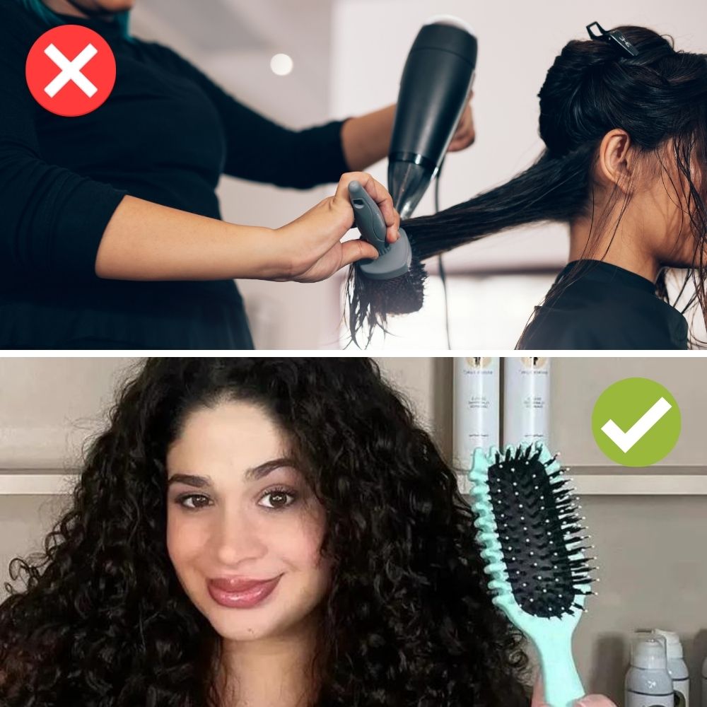 Curl Brush | Anti-Frizz Styling | Defined Curls | BounceCurls