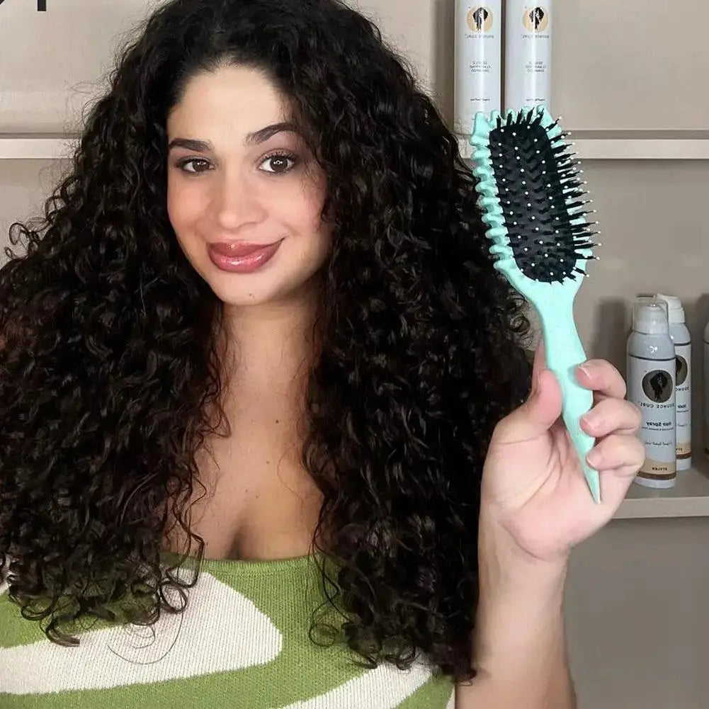 Curl Brush | Anti-Frizz Styling | Defined Curls | BounceCurls