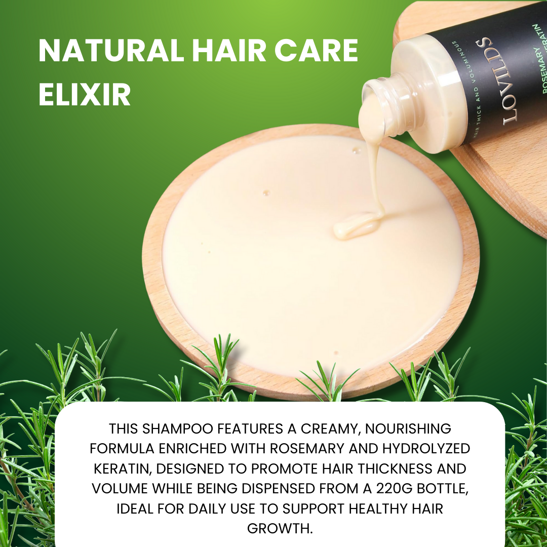 LOVILDS™ – For Thicker, Fuller Hair for Healthy, Strong & Shiny Hair Growth Everyday Care [50% Off]