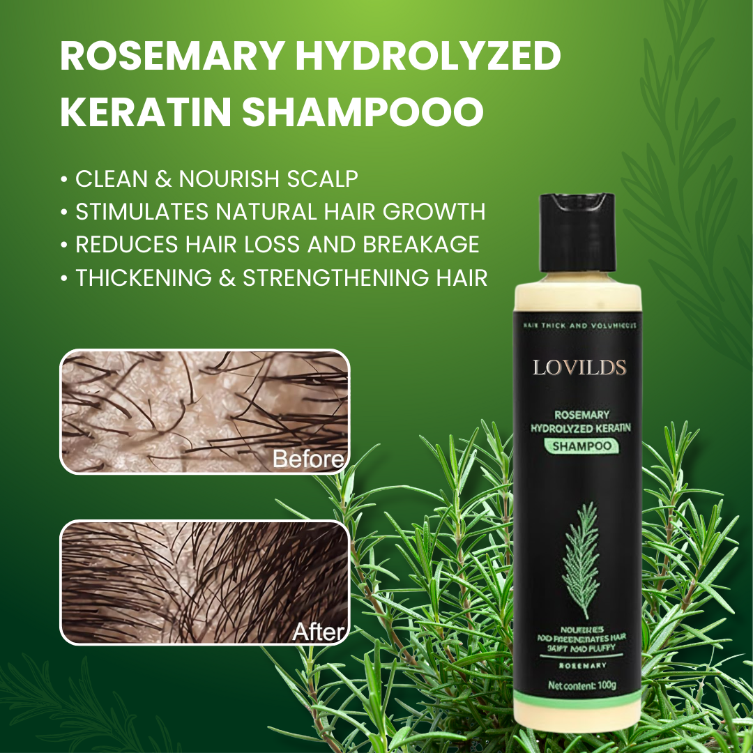 LOVILDS™ – For Thicker, Fuller Hair for Healthy, Strong & Shiny Hair Growth Everyday Care [50% Off]