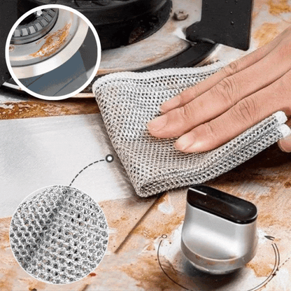 WireCloth™ Reusable Metal Cleaning Cloth – Buy 5 Get 5 FREE