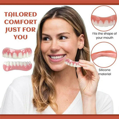 Dental Prosthesis Silicone Set | Custom-Fit Denture Liner | Soft & Non-Toxic Comfort Gel