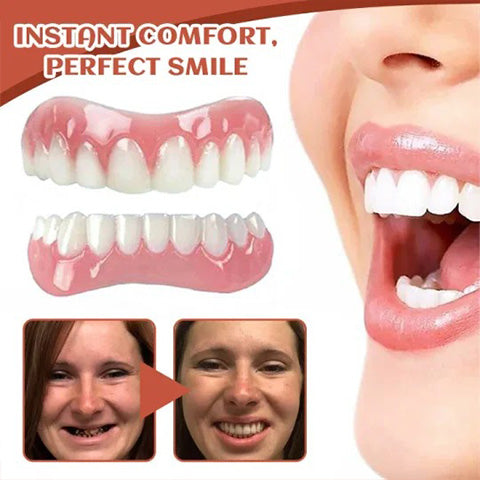 Dental Prosthesis Silicone Set | Custom-Fit Denture Liner | Soft & Non-Toxic Comfort Gel