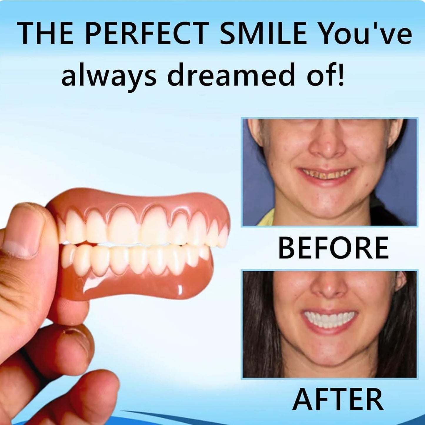 Denture Reline Kit | Silicone Denture Reline | Denture Repair Kit| RenewSmile