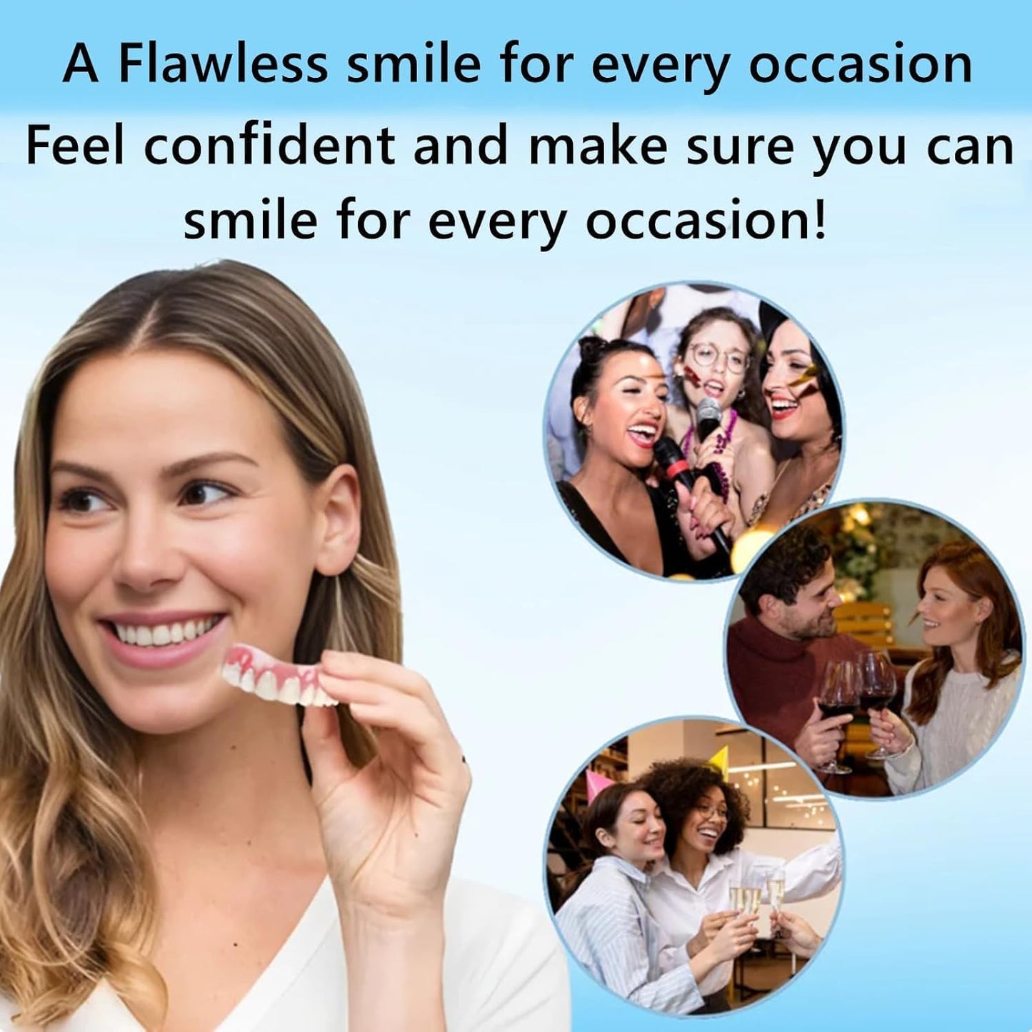 Denture Reline Kit | Silicone Denture Reline | Denture Repair Kit| RenewSmile