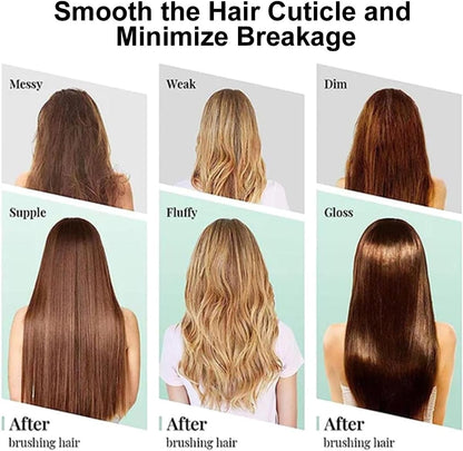 Detangling Hair Brush | Pain-Free Brushing | Anti-Static Design | All Hair Types | KnotKlear