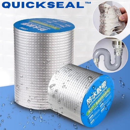 QuickSeal™ – Waterproof & Strong Adhesion for Pipes & Roofs, Quick Reliable Sealing [1 + 1 Free]