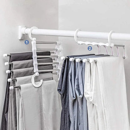 FlexRack™ Foldable 5-in-1 Clothes Hanger [50% Off]