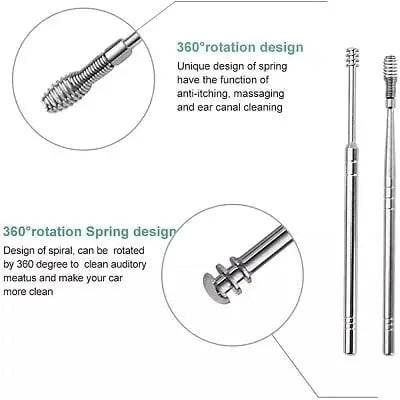 Edelstahl™ – Ear Cleaning Set for Safe, Thorough & Gentle Deep Cleaning [50% Off]