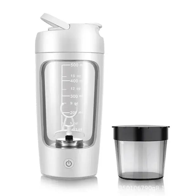 Electric Protein Shaker Bottle with Self-Mixing Motor
