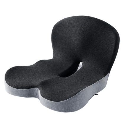 Ergonomic memory foam seat cushion | Pressure-relieving & non-slip | ErgoComfort