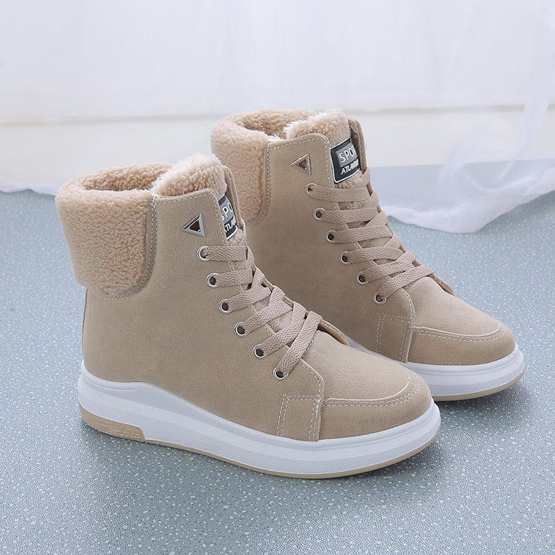 Women’s Warm Winter High-Top Comfort Boots