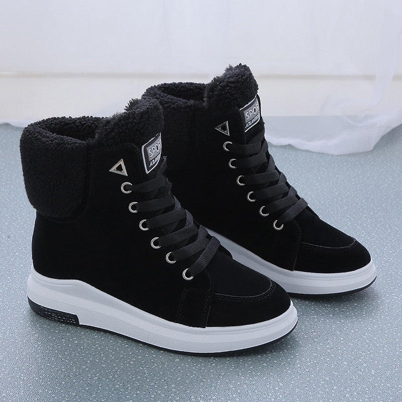 Women’s Warm Winter High-Top Comfort Boots