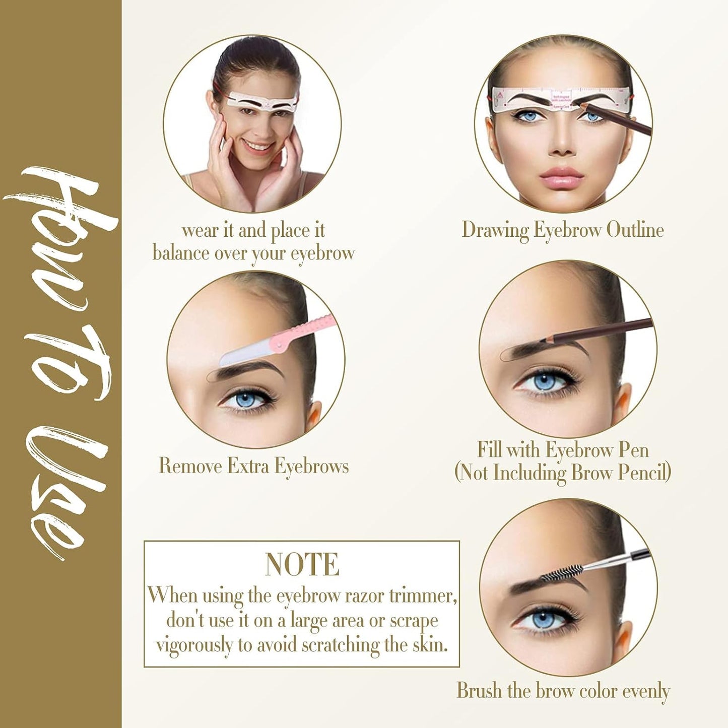 EverArch™ Eyebrow Set – Shape stunning, symmetrical brows in seconds