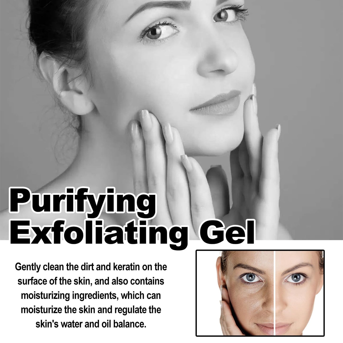 Exfoliating Gel | Gentle Peeling Formula | Deep Hydration | FreshSkin