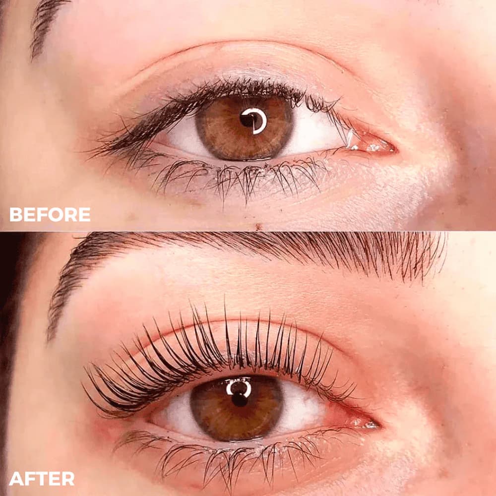 Heated Eyelash Curler with 3 Temperature Levels for Long-Lasting Lift