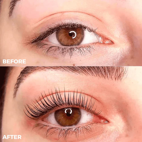 Heated Eyelash Curler with 3 Temperature Levels for Long-Lasting Lift