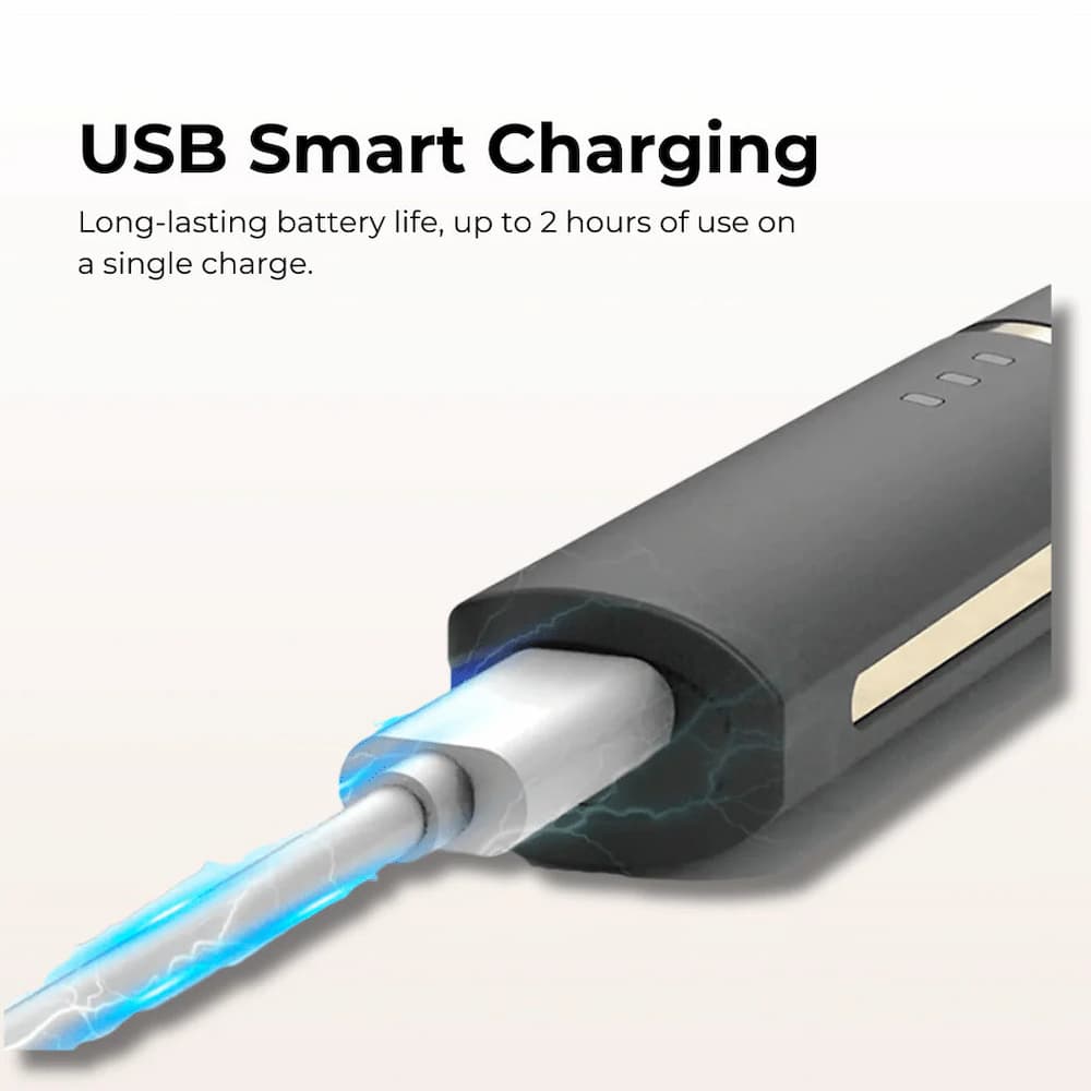 Heated Eyelash Curler with 3 Temperature Levels for Long-Lasting Lift