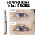 Heated Eyelash Curler with 3 Temperature Levels for Long-Lasting Lift