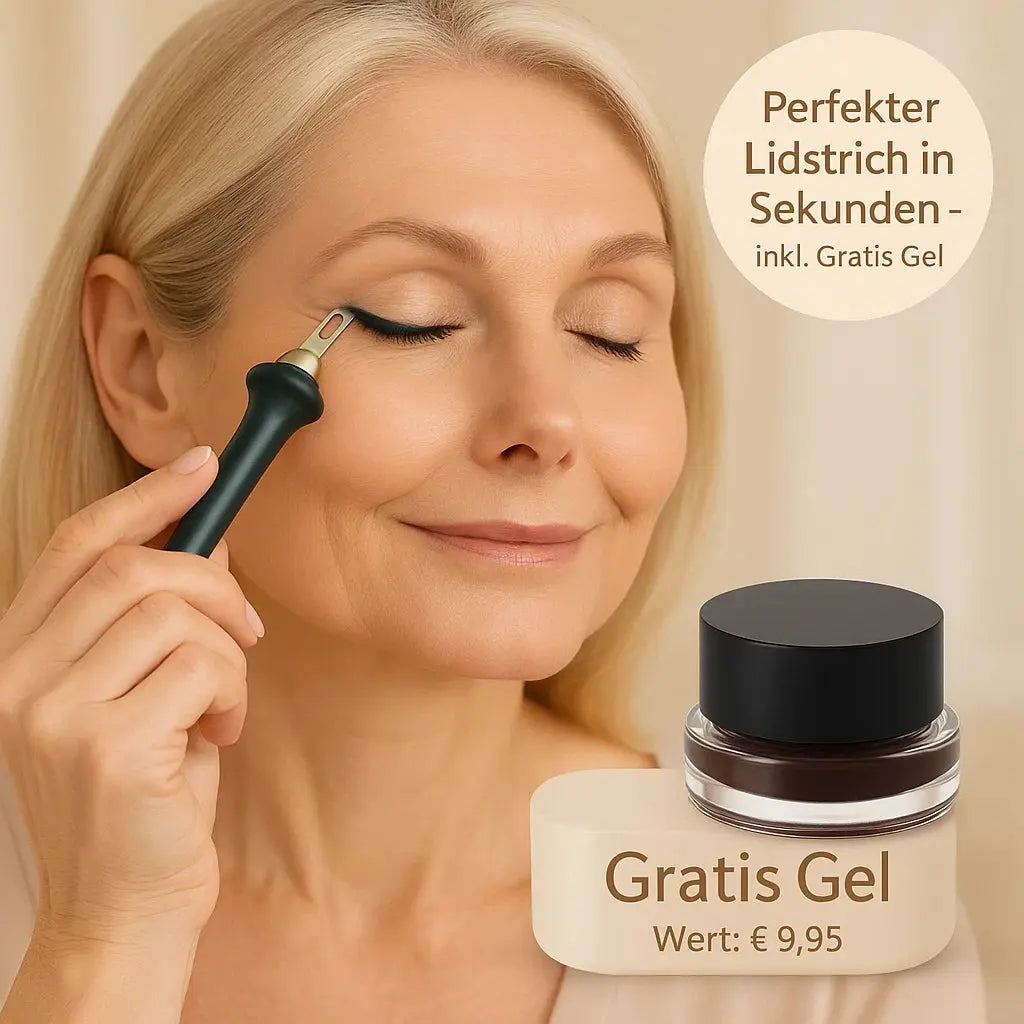 PerfectLine™ – Eyeliner Set with Ergonomic Tool and Waterproof Gel [50% Off]