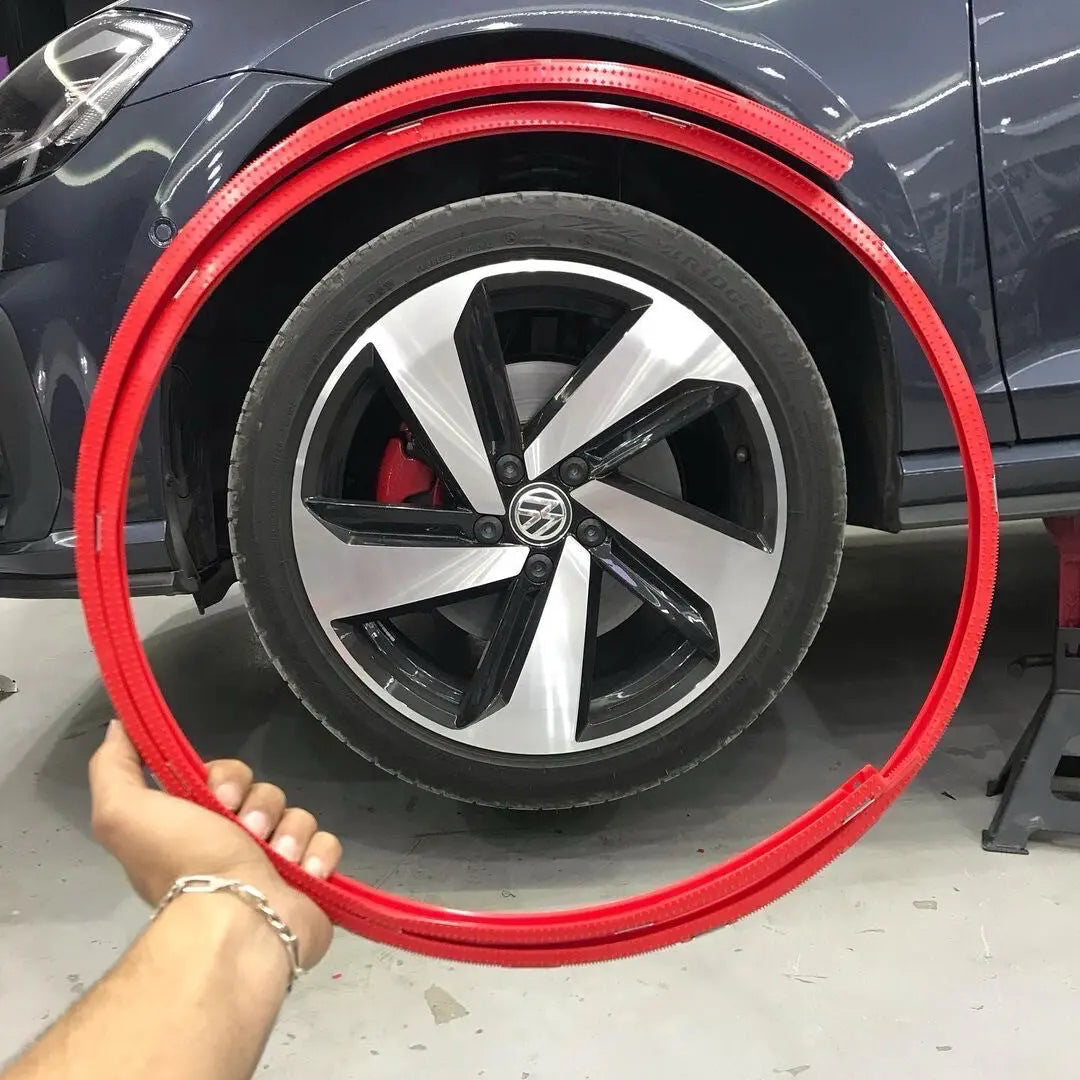Wheel Rim Protector Strips – Self-Adhesive TPU Curb Guard Set for 4 Wheels