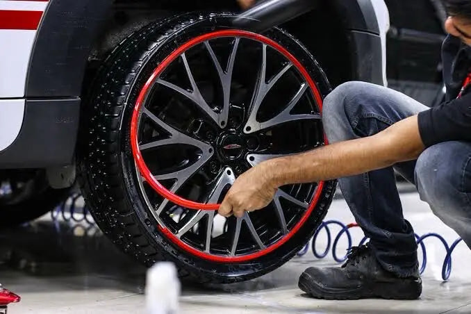 Wheel Rim Protector Strips – Self-Adhesive TPU Curb Guard Set for 4 Wheels