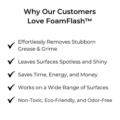 FoamFlash – Magical Foam Cleaner for Thorough and Quick Cleaning [1 + 1 Free]