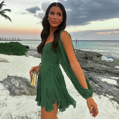 Leopard Print Spring Dress