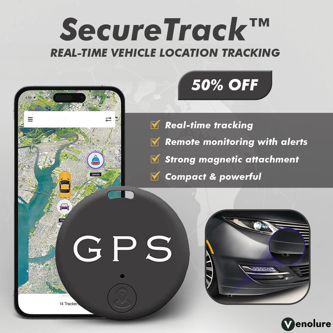 Mini GPS Tracker with Magnetic Mount for Vehicles and Luggage