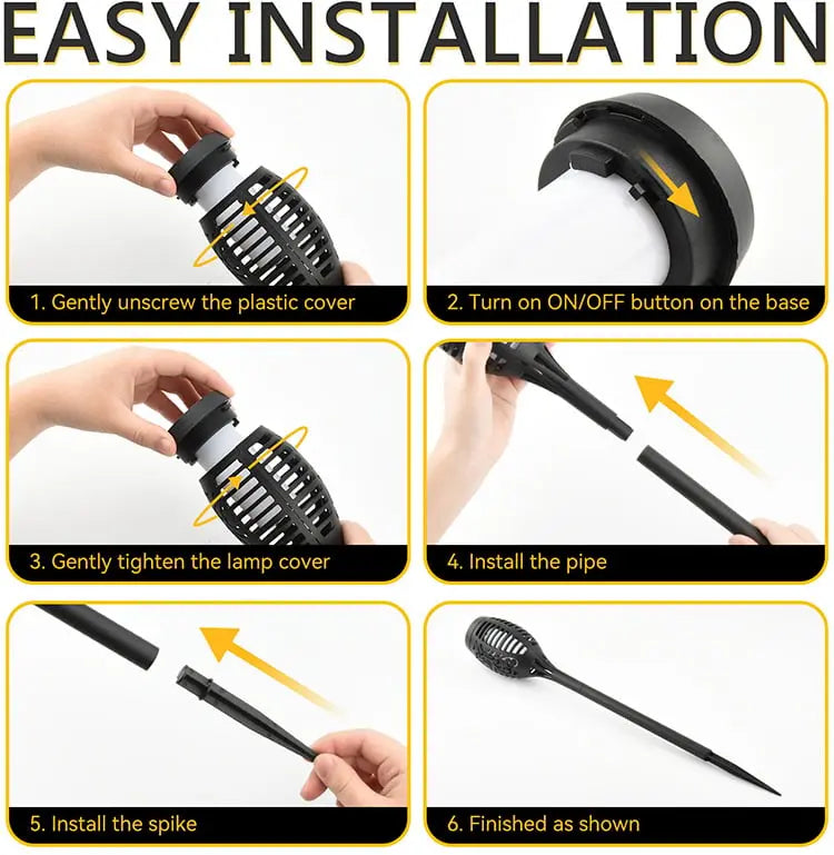 SolarFlames™ – Atmospheric, safe lighting with realistic flame effect [50% Off]